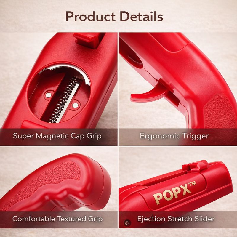 POPX™ | Bottle Cap Launcher Opener