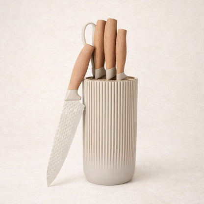 Culina™  6-Piece Kitchen Knife Block set