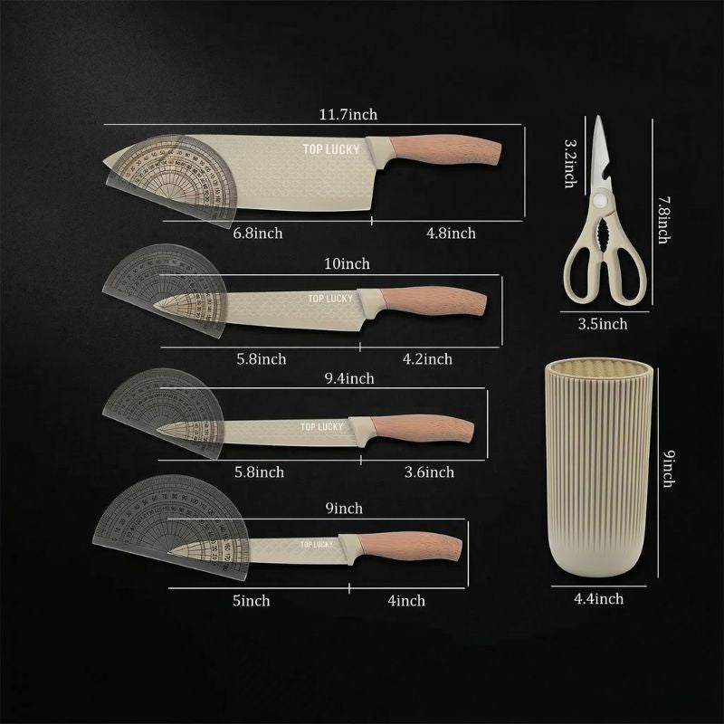 Culina™  6-Piece Kitchen Knife Block set