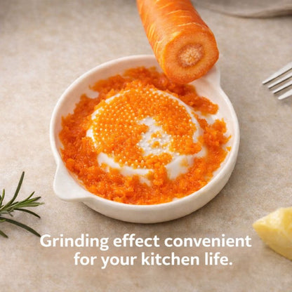 Grato™ Ceramic Garlic & Ginger Paste Plate