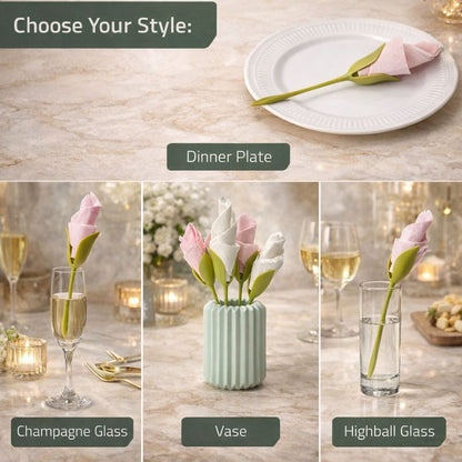FLORIX™ Flower-Style Napkin Shapers