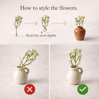Vaso™ Mini Ceramic Vase Fridge Magnets (Set of 8)