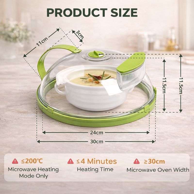 Splatr™ | No-Mess Microwave Cover