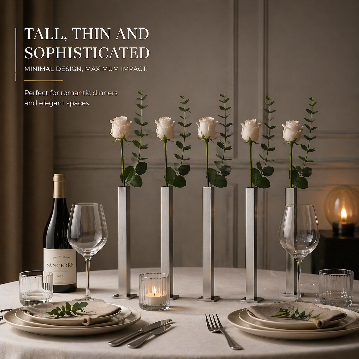FLOAT™ | Elegant Magnetic Vase (Set of 5)