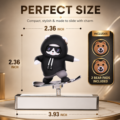 GLYDO™ | Sliding Bear Car Ornament