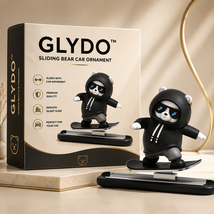 GLYDO™ | Sliding Bear Car Ornament