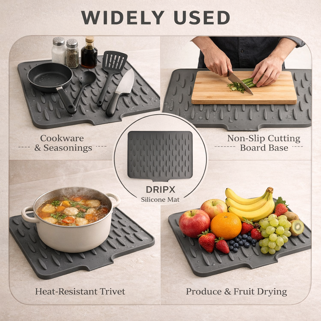 DRIPX™ | Sink-Side Drying Mat