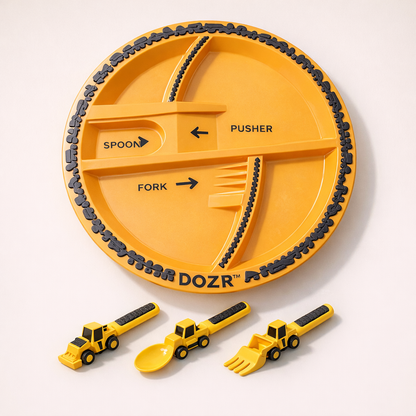 DOZR™  Construction Self-Feeding Plate Set