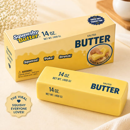 ButterBliss Squish™ | The Stress-Melting Sensory Butter Toy