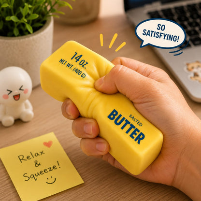 ButterBliss Squish™ | The Stress-Melting Sensory Butter Toy