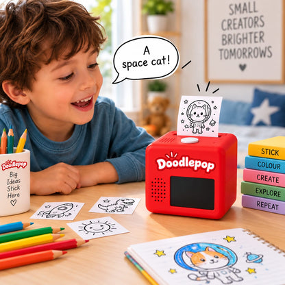 Doodle Pop™| Turn Words Into Stickers.