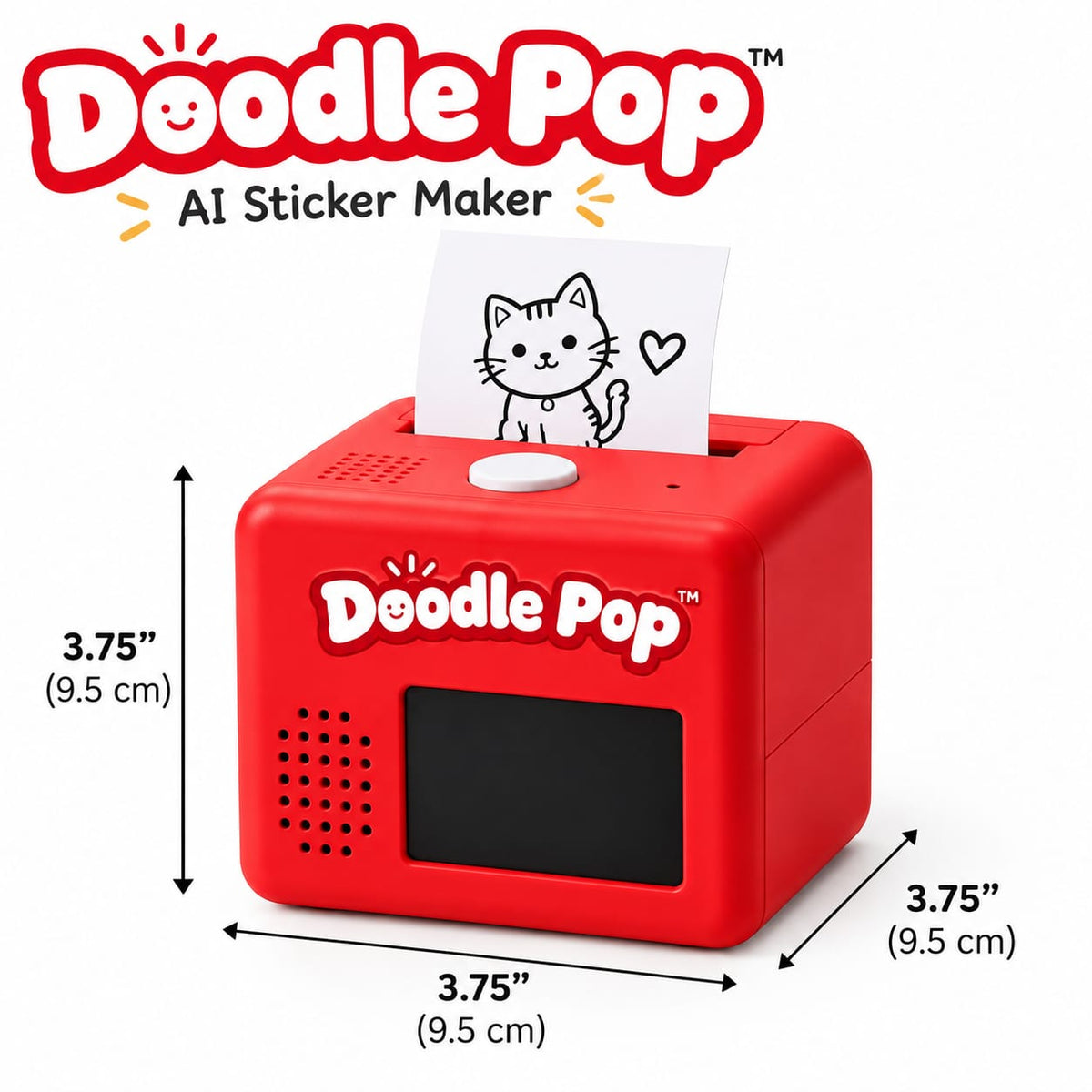 Doodle Pop™| Turn Words Into Stickers.