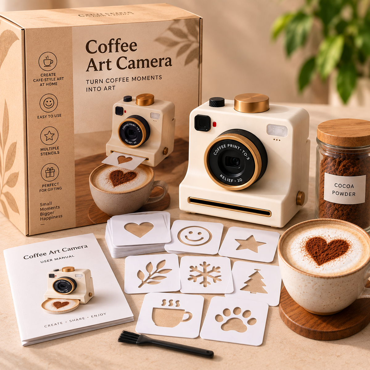 BrewClick™ Coffee Art Camera