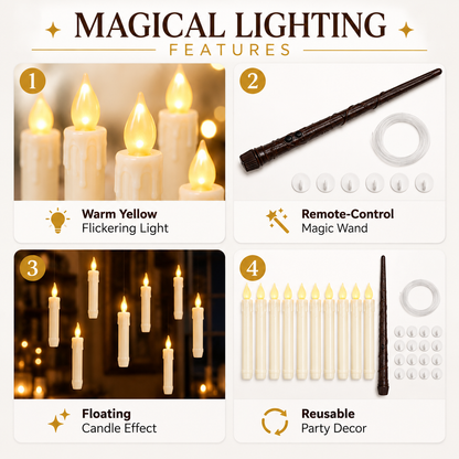 LumiWand™ Floating Candles