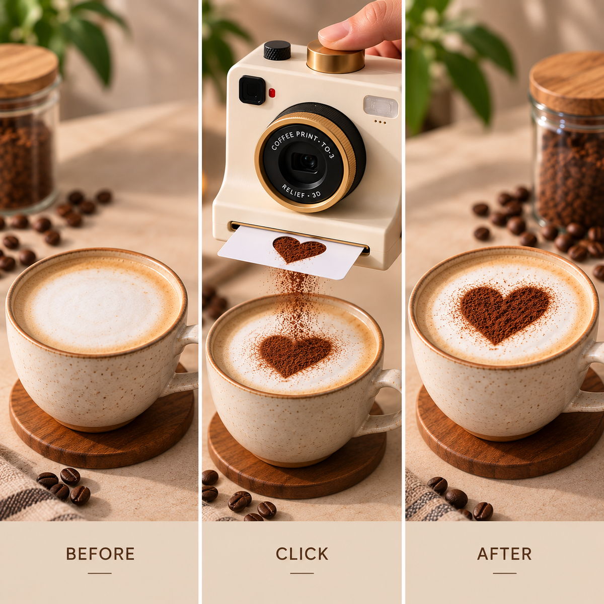 BrewClick™ Coffee Art Camera