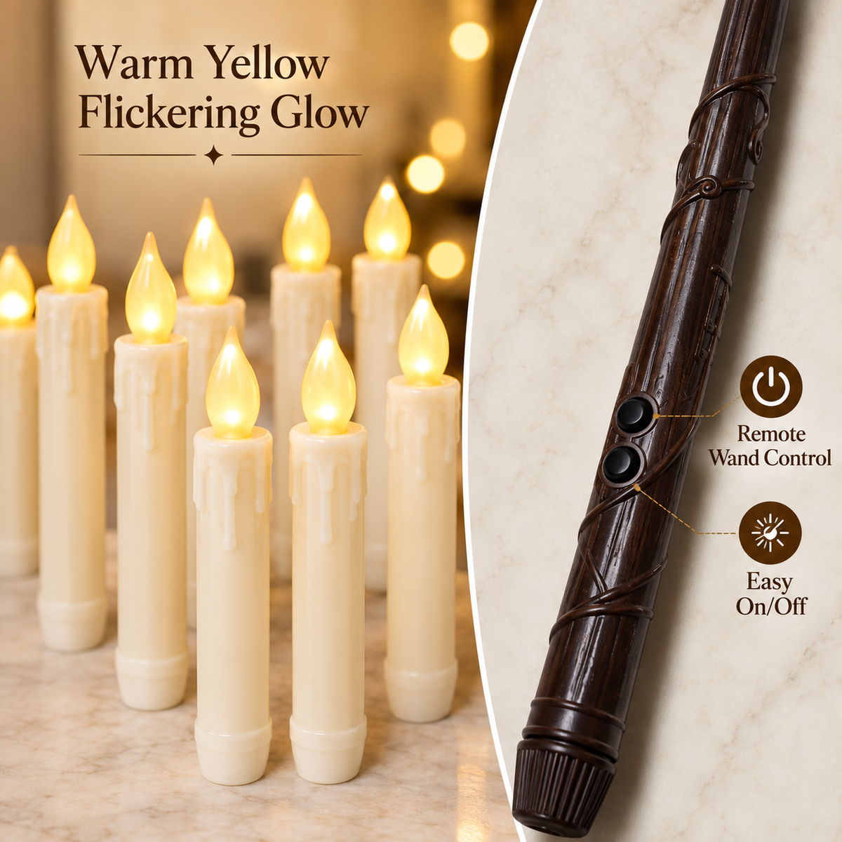 LumiWand™ Floating Candles