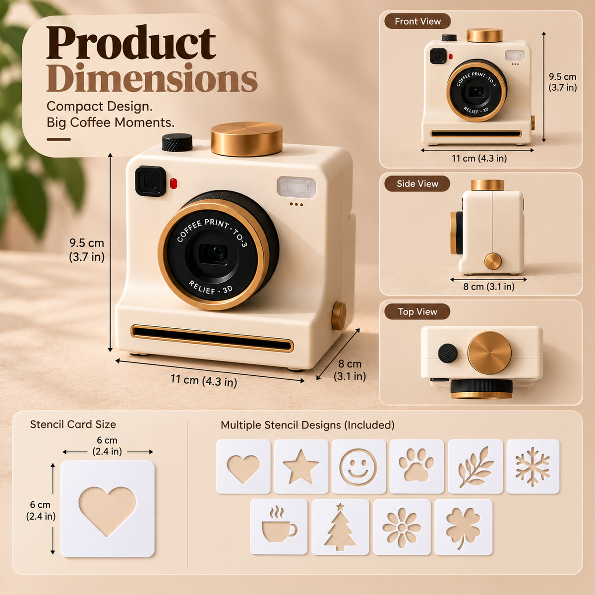 BrewClick™ Coffee Art Camera